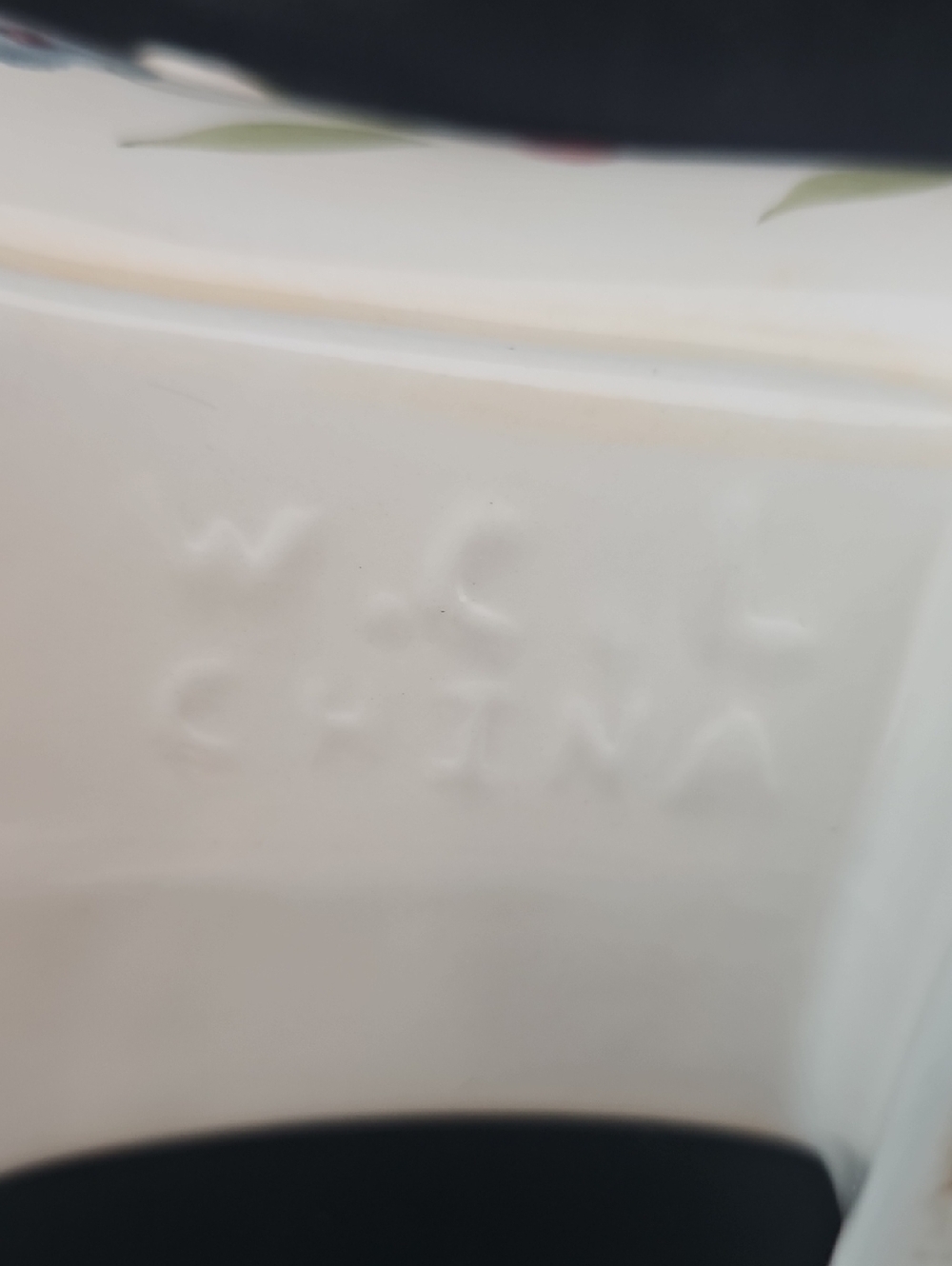 Vintage W L A China Porcelain Ceramic Real Size Shoe - Picture 7 of 7
